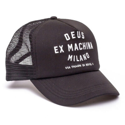 Deus Ex Machina - Milano Address Trucker - Black