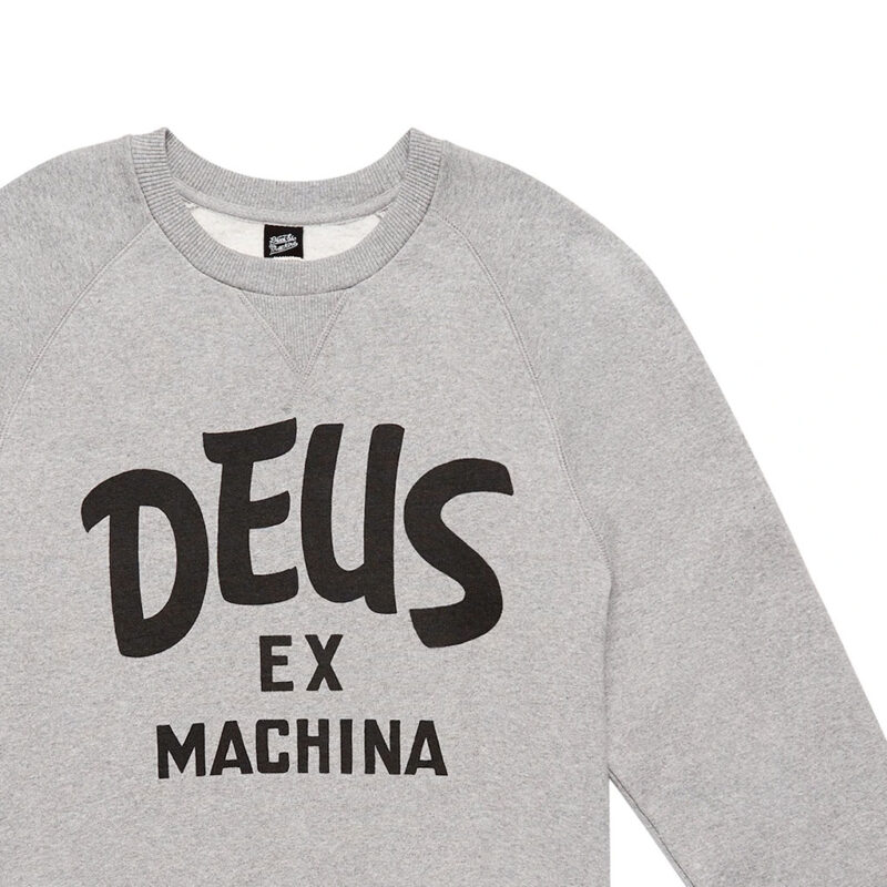 Deus Ex Machina - Curvy Crew - Vintage Grey Marl