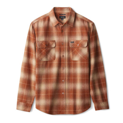 Brixton - Bowery Flannel Shirt - Copper
