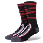 Stance calze nere e rosse Warbird