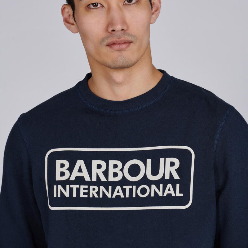 Barbour International - Large Logo Sweatshirt - Navy