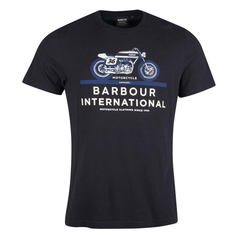 Barbour International - Cal Tee - Black