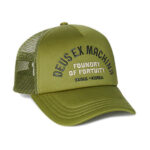 Deus Ex Machina cappello con visiera verde Fortuity Trucker