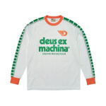 Deus Ex Machina maglietta motocross verde Ventura Moto Jersey