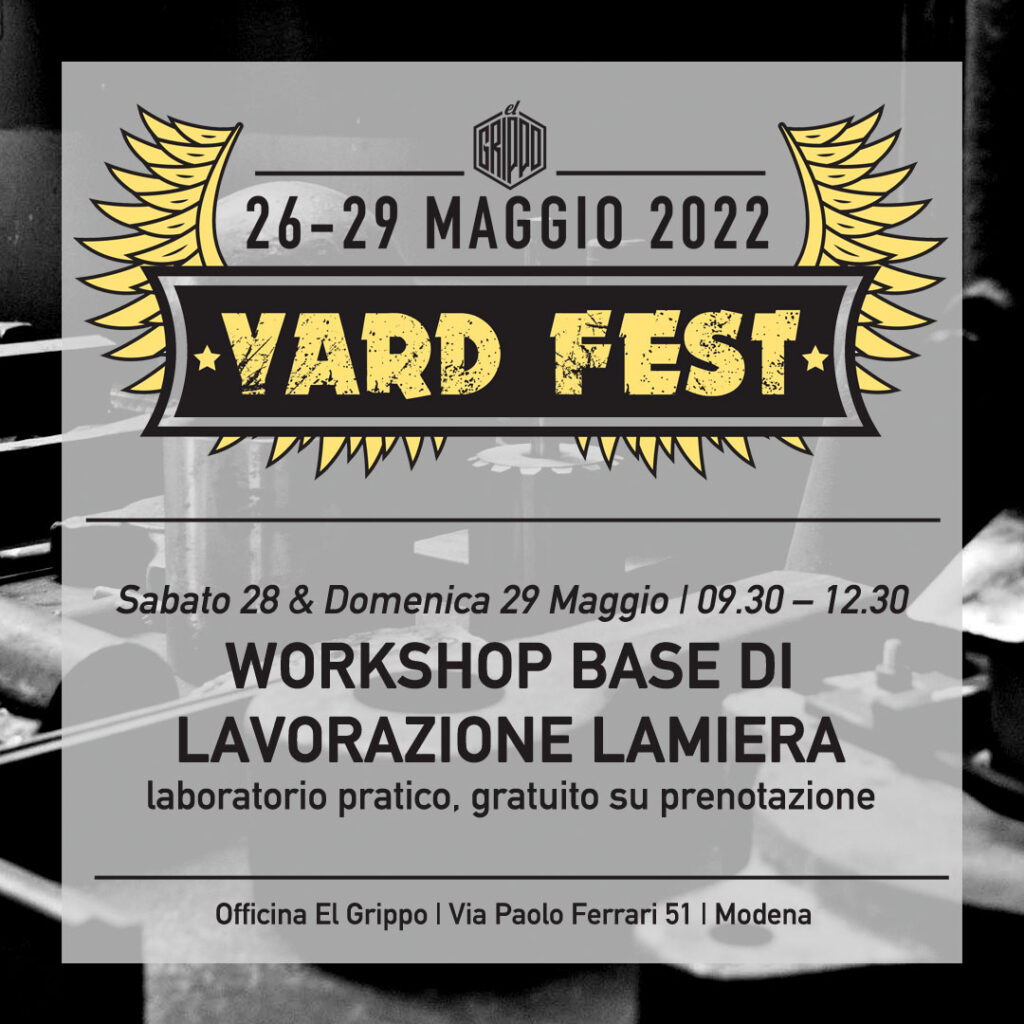 Officina El Grippo - Yard Fest 2022 - Workshop