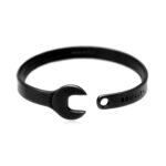 Rouille bracciale a chiave inglese nero Racelet Heritage