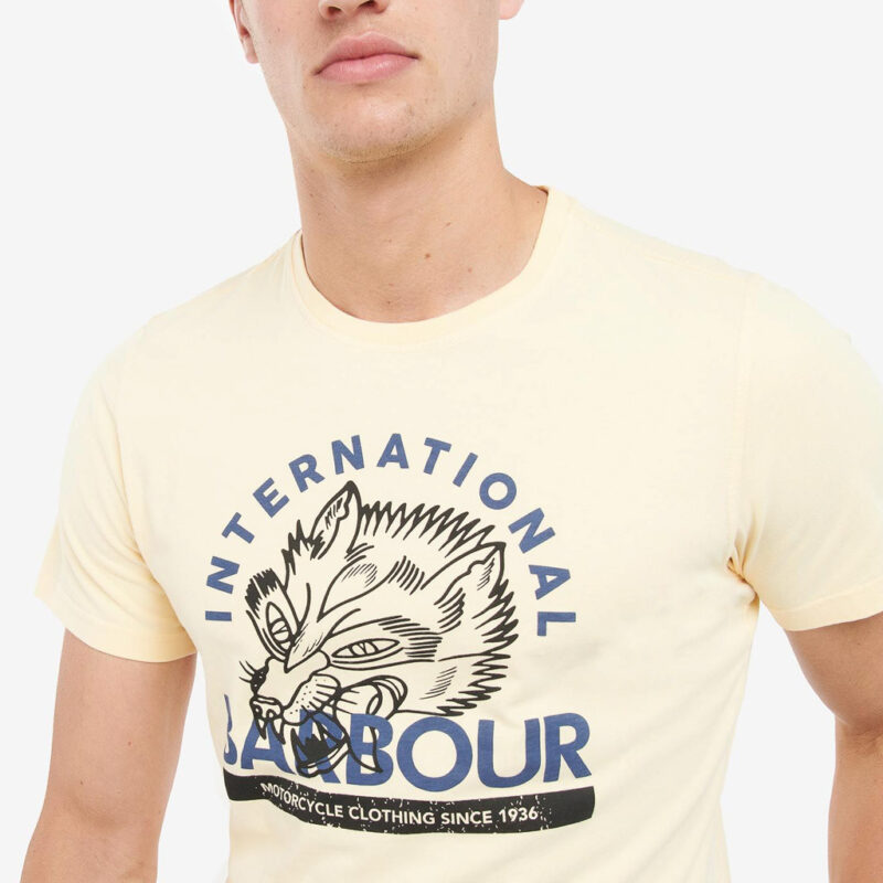 Barbour International - Thrift Tee - Yellow Haze