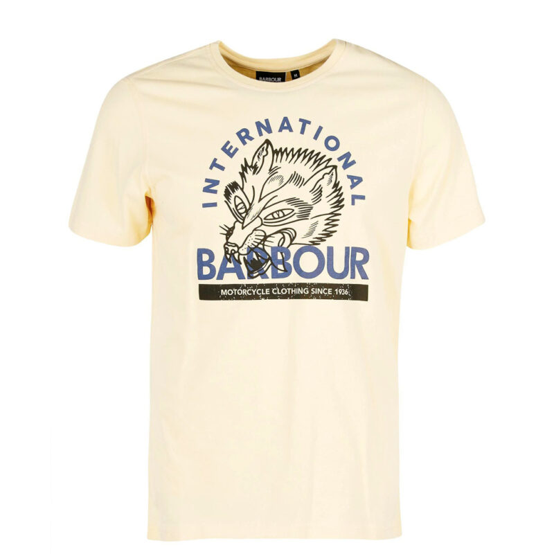 Barbour International - Thrift Tee - Yellow Haze
