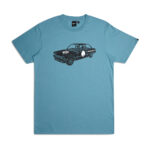 Deus Ex Machina maglietta auto blu Rallyeye Tee