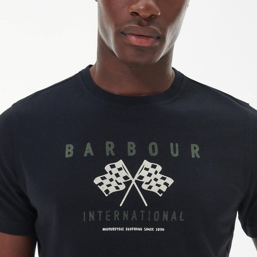 Barbour International - Victory Tee - Black