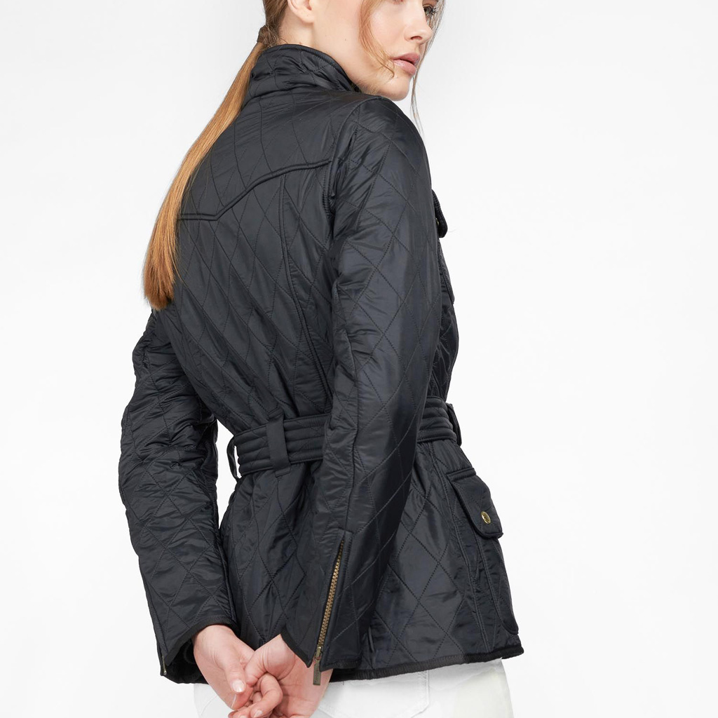 Barbour International - Ladies Polarquilt Jacket - Black