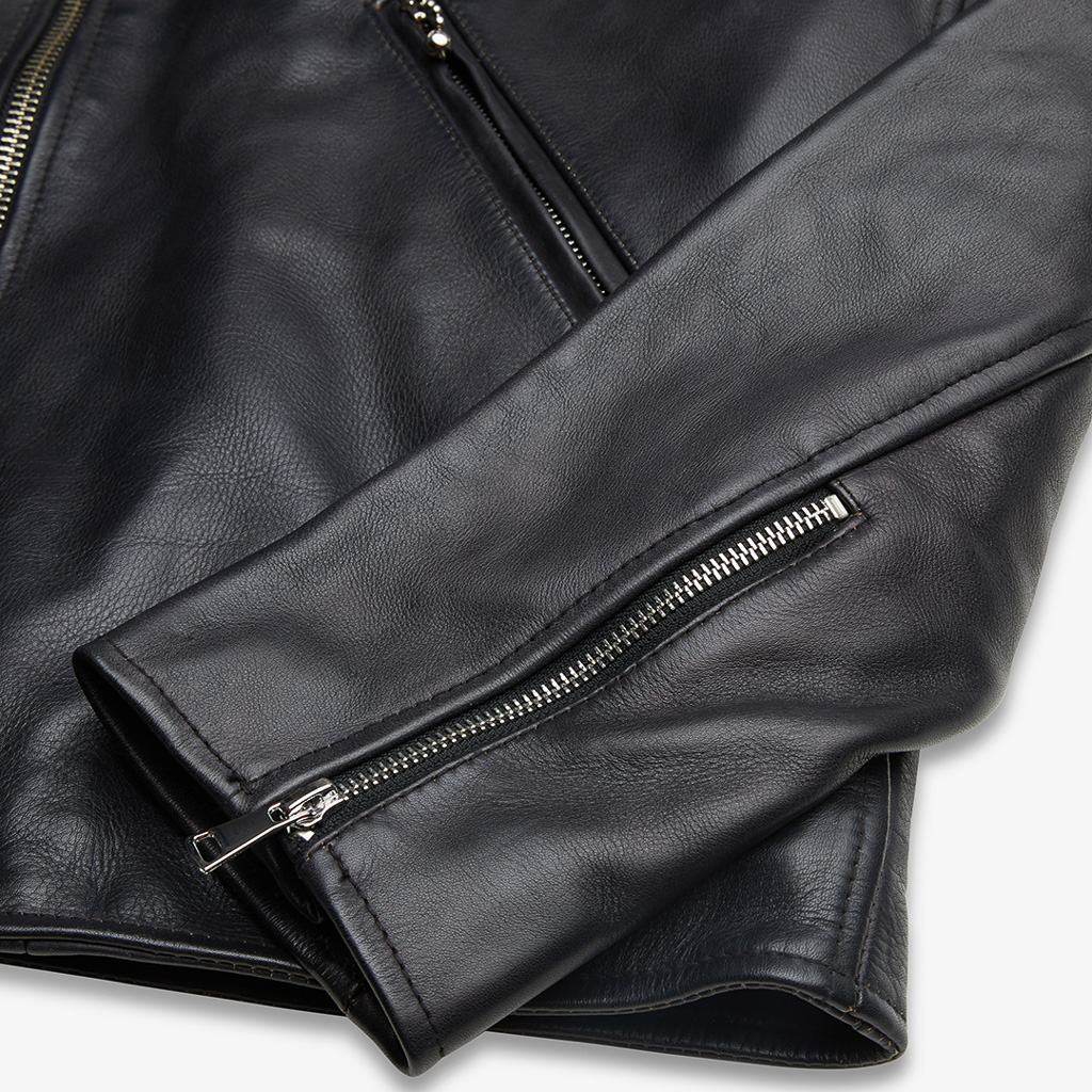 Deus Ex Machina - Blizzard Leather Jacket - Black