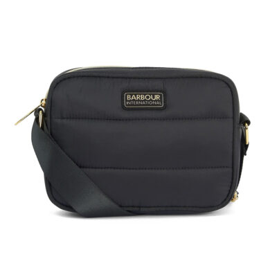Barbour International - Monaco Quilted Crossbody Bag - Black