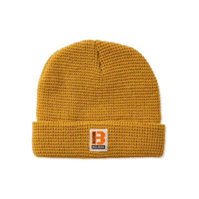 Brixton - Builders Waffle Knit Beanie - Bright Gold
